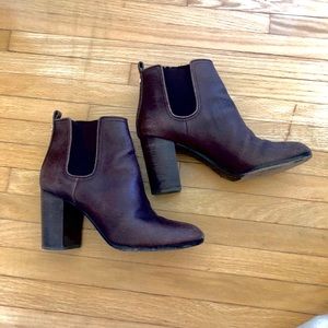 TORY BURCH LEATHER ANKLE BOOTS